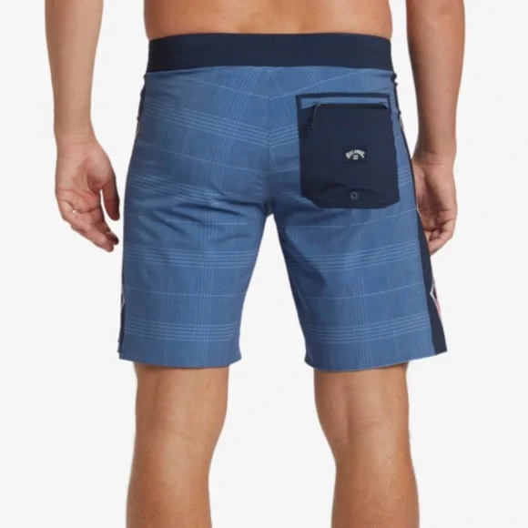 Billabong 31 Boardshorts D Bah Airlite mid length Board Shorts in smoke blue NWT